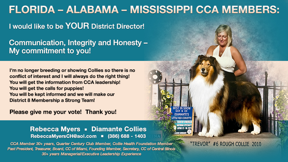 Rebecca Myers -- Candidate for District Director 8 (Florida, Alabama, Mississippi)