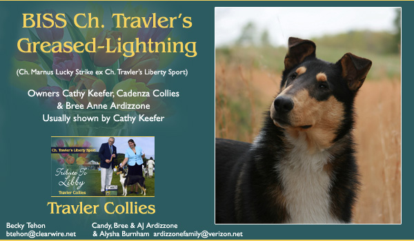 Travler -- CH Travler's Greased-Lightning