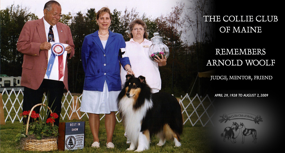 The Collie Club of Maine remembers Arnold Woolf