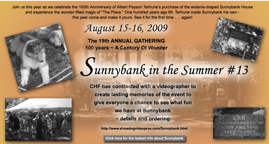 Sunnybank In The Summer -- The 19th Annual Gathering -- August 15 and 16, 2009