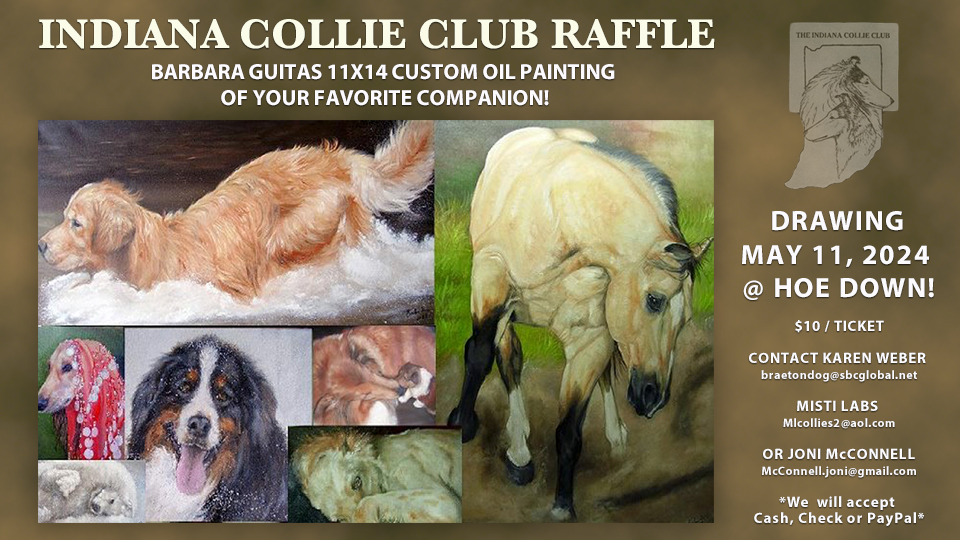 Indiana Collie Club -- 2024 Raffle