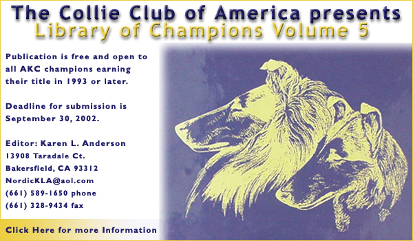 Collie Club of America -- Library of Champions