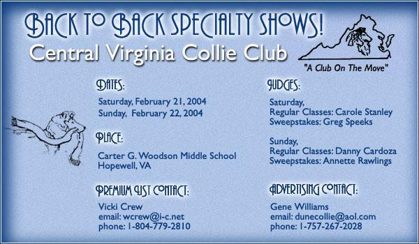 Central Virginia Collie Club