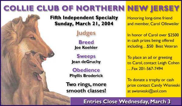 Collie Club of Northern New Jersey