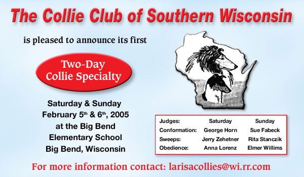 The Collie Club of Southern Wisconsin