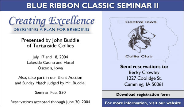 Blue Ribbon Classic Seminar II