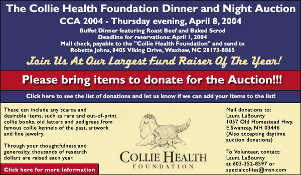 CHF Auction and Dinner
