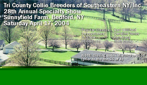 Tri County Collie Breeders of Southeastern NY