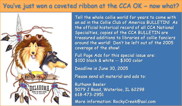 CCA Bulletin National Specialty Issue