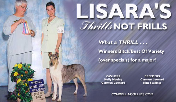 Lisara's Thrills Not Frills