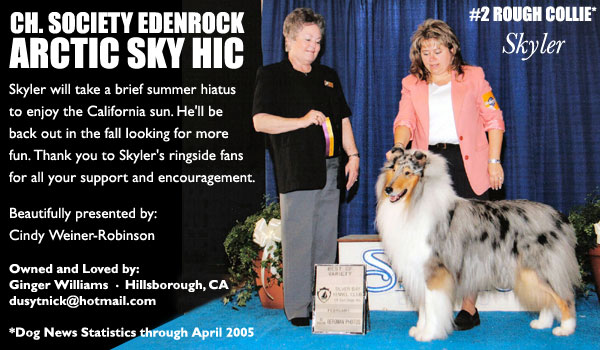 Ch. Society Edenrock Arctic Sky HIC