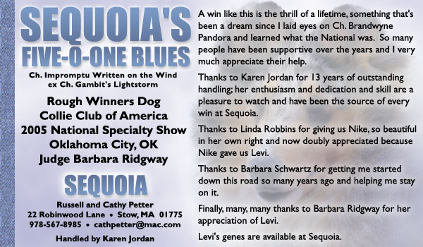 Sequoia's Five-O-One-Blues