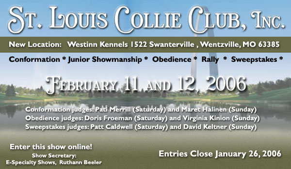 St. Louis Collie Club -- Feb. 11 and 12