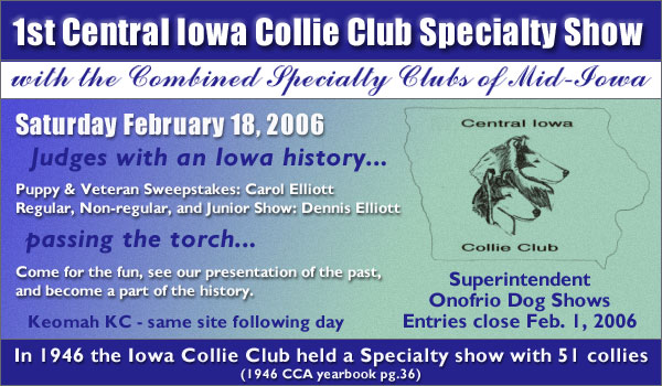 Central Iowa Collie -- Feb. 18