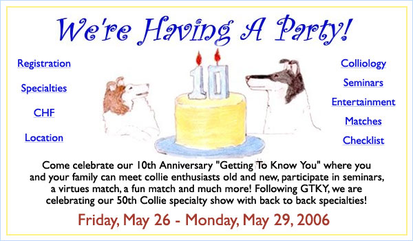 Collie Club of Alabama -- Getting To Know You, May 26 - 29