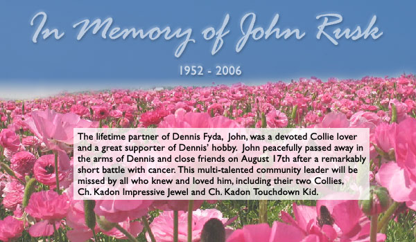 In Memory of John Rusk