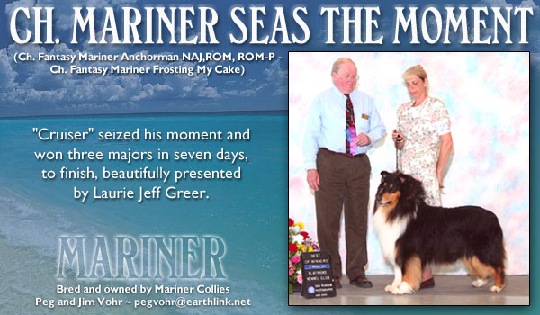 Ch. Mariner Seas The Moment