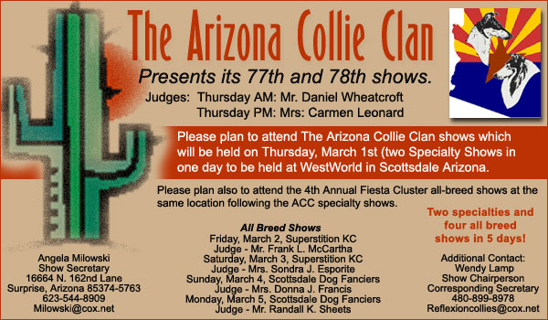 The Arizona Collie Clan -- March 1, 2007