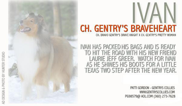 Gentrys -- CH Gentry's Braveheart