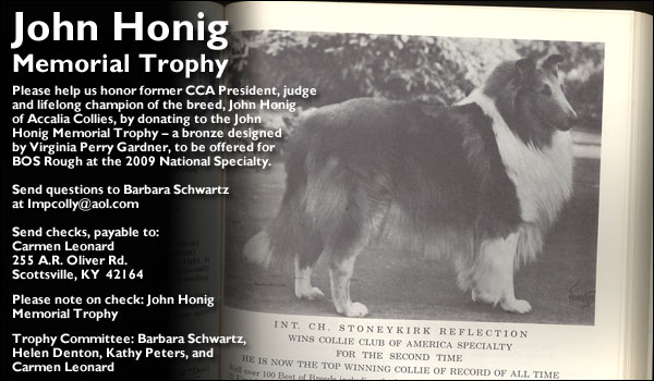 John Honig Memorial Trophy