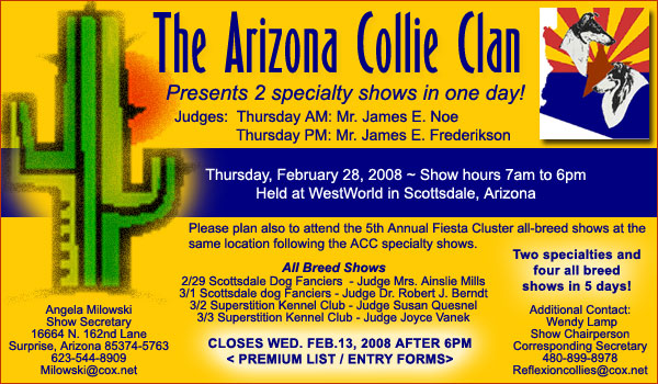 Arizona Collie Clan -- February 28, 2008