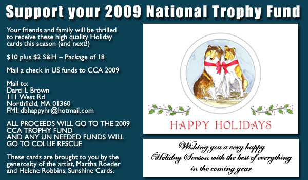 CCA -- 2009 National Trophy Fund