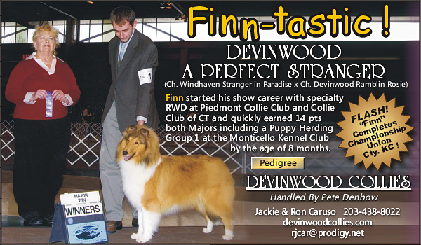 Devinwood -- CH Devinwood A Perfect Stranger