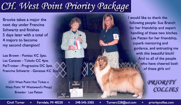 Priority -- CH West Point Priority Package