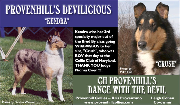 Provenhill -- Provenhill's Devilicious and CH Provenhill's Dance With The Devil