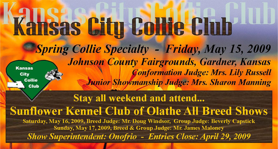 Kansas City Collie Club 2009 Specialty Show