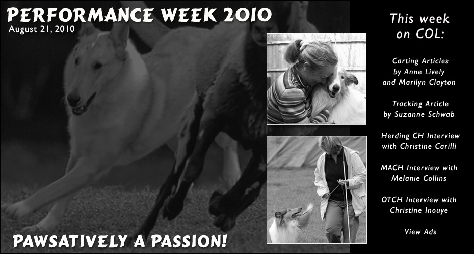Performance Week 2010 -- Pawsatively A Passion!