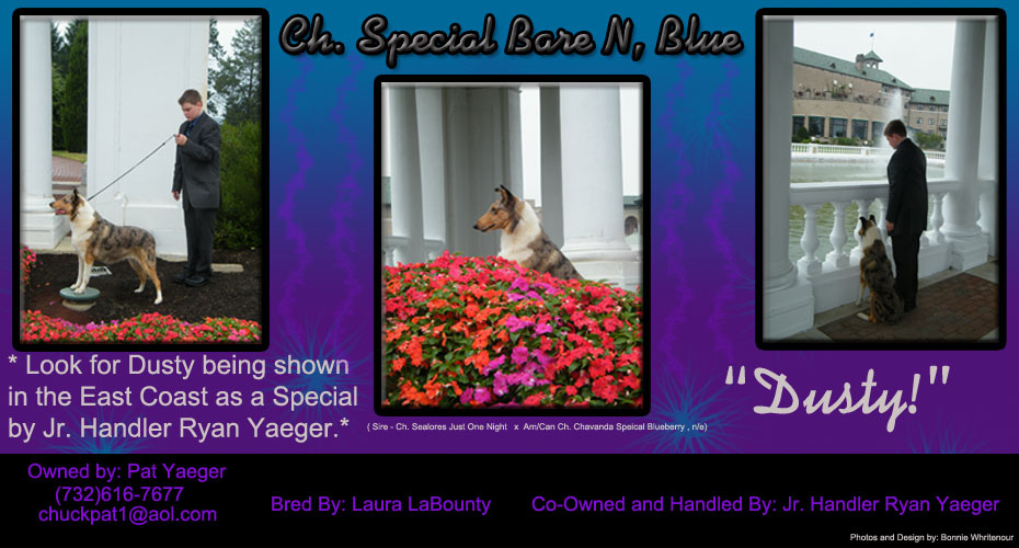 Ryan Yaeger and Pat Yaeger -- CH Special Bare N' Blue