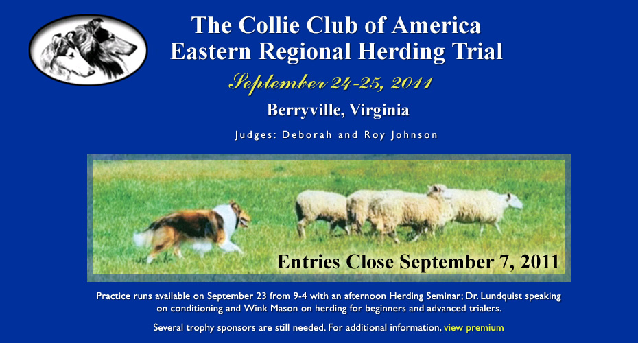 Collie Club of America -- 2011 Eastern Regional Herding Trial