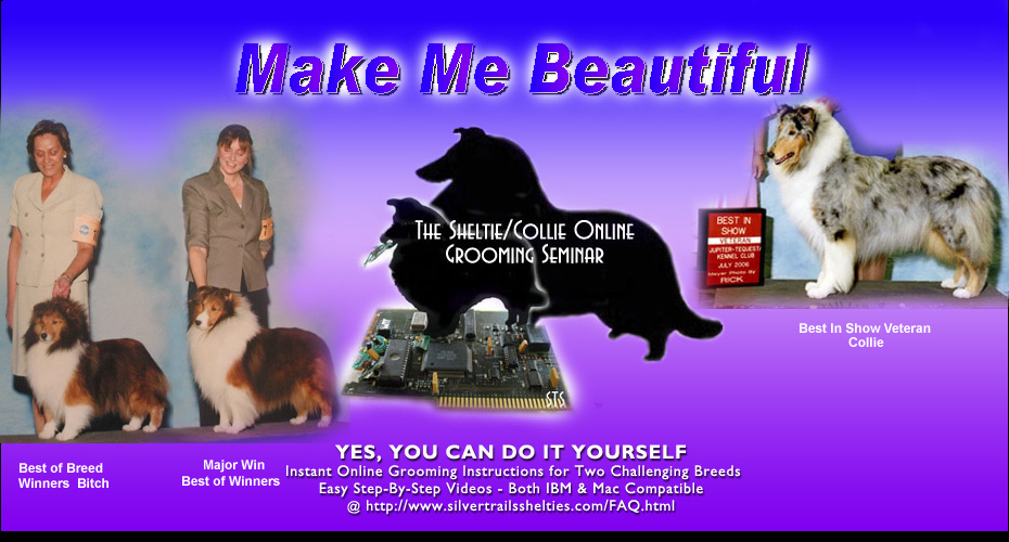 The Sheltie / Collie Online Grooming Seminar