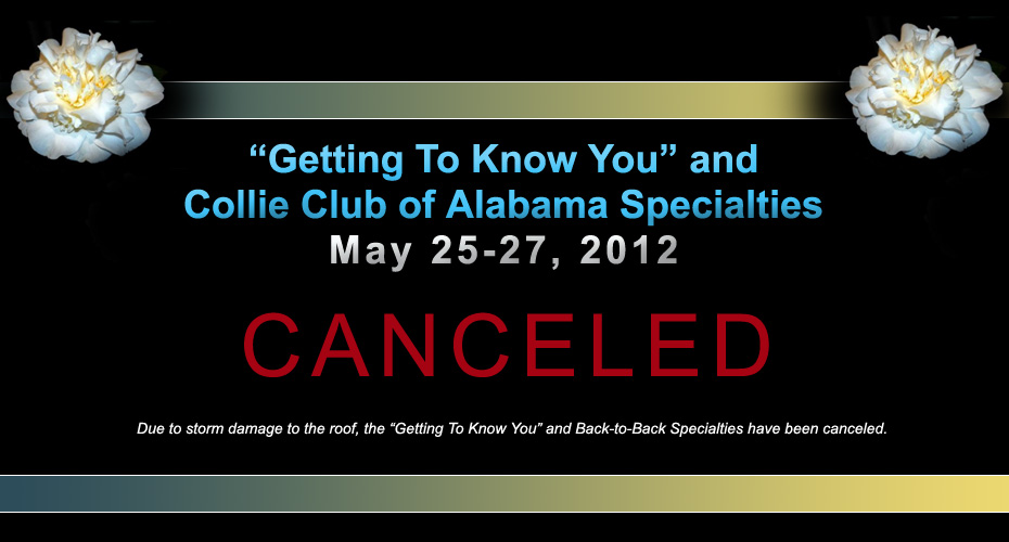 Collie Club Of Alabama -- "Getting To Know You" and 2012 Specialties