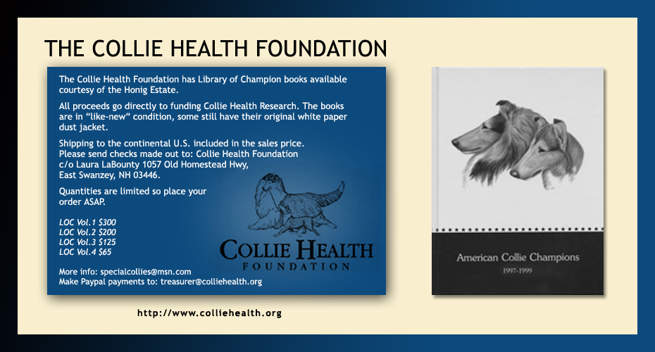 The Collie Health Foundation -- Library of Champion Books