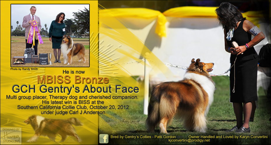 Karen Convertini -- GCH Gentry's About Face