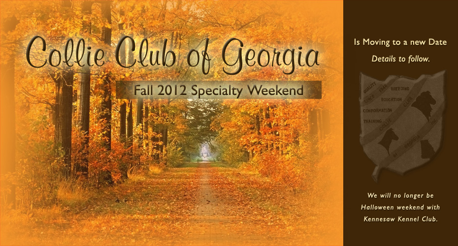 Collie Club Of Georgia -- 2012 Specialty Shows