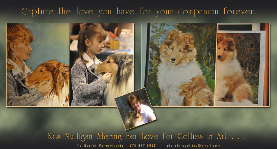 Kris Mulligan -- Sharing her Love for Collies in Art