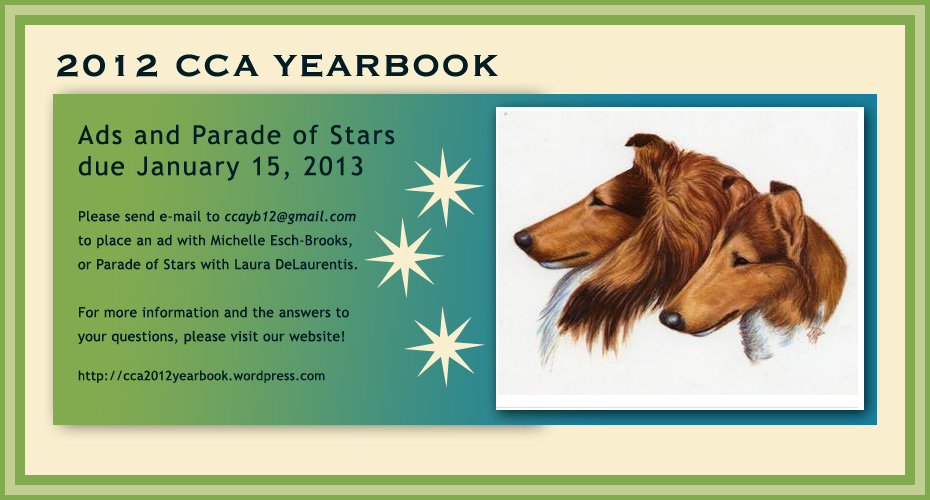 Collie Club of America -- 2012 CCA Yearbook