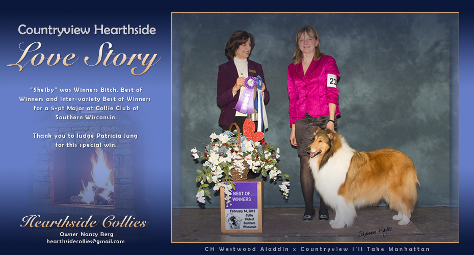 Hearthside Collies -- Countryview Hearthside Love Story