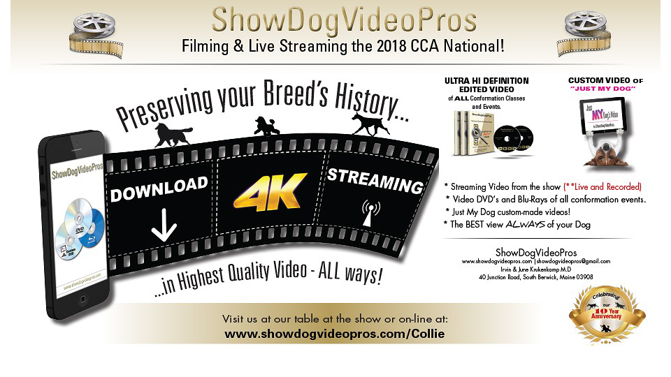 Show Dog Video Pros - Filming And Live Streaming The 2018 CCA National