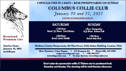 Columbus Collie Club -- 2021 Specialty Shows and Kem Memorial Sweepstakes