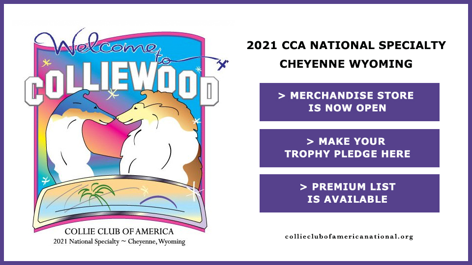 Collie Club of America National Specialty -- Merchanside Store / Trophies / Premium List