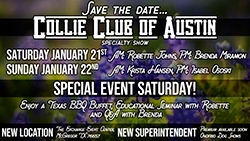 Collie Club of Austin -- 2023 Specialty Shows