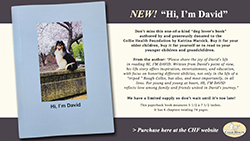 Collie Health Foundation -- New Book: "Hi, I'm David" by Katrina Warsick