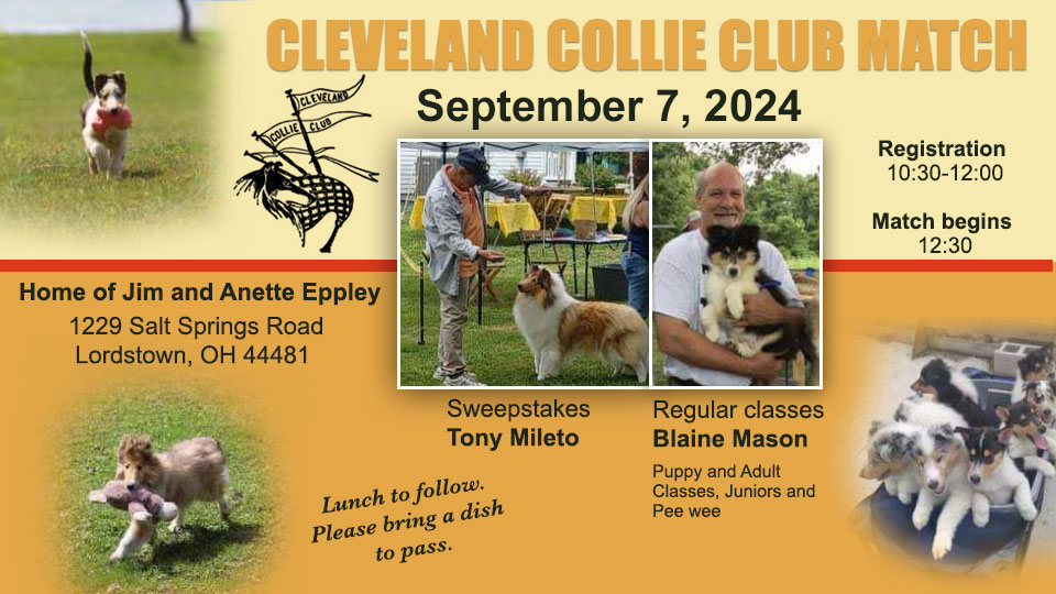 Cleveland Collie Club -- 2024 Match